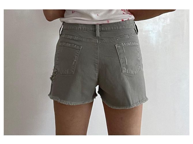 IRO Panine Shorts Hellkhaki Größe 0 - Ansicht 4
