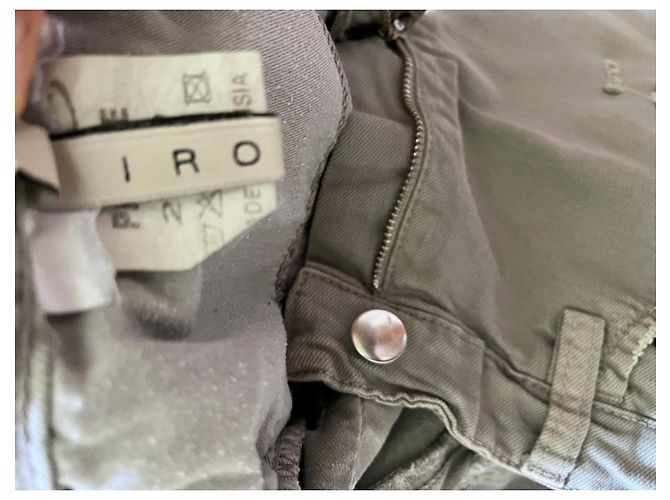 IRO Panine Shorts Hellkhaki Größe 0 - Ansicht 7