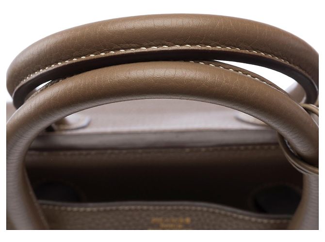Hermès Borsa HERMES Birkin 35 in Pelle Étoupe - 103873 Taupe - vista 10