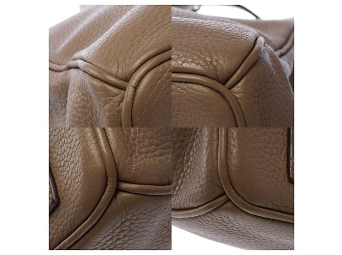 Hermès Borsa HERMES Birkin 35 in Pelle Étoupe - 103873 Taupe - vista 12