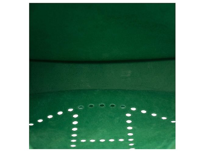 Hermès Bolsa HERMES Evelyne em Couro Verde - 103861 - vista 9