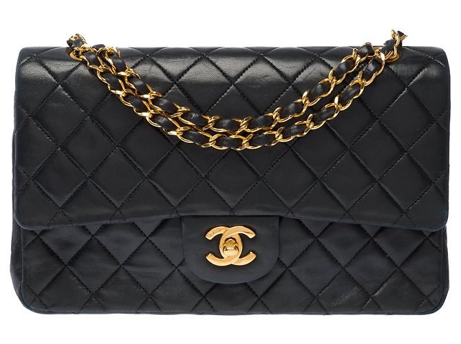 Borsa CHANEL Timeless/Classique in Pelle Nera - 103862 Nero - vista 2