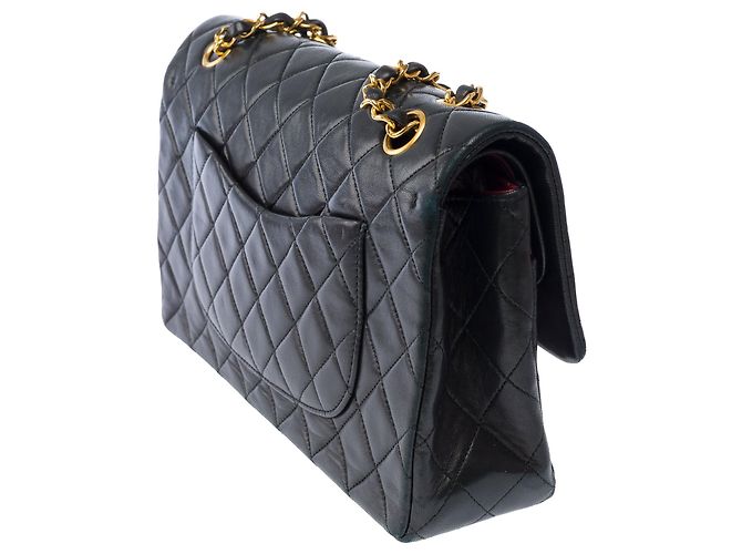 Borsa CHANEL Timeless/Classique in Pelle Nera - 103862 Nero - vista 5
