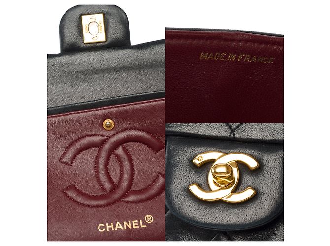 Borsa CHANEL Timeless/Classique in Pelle Nera - 103862 Nero - vista 6