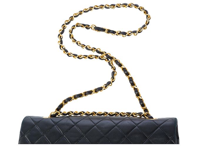 Borsa CHANEL Timeless/Classique in Pelle Nera - 103862 Nero - vista 9