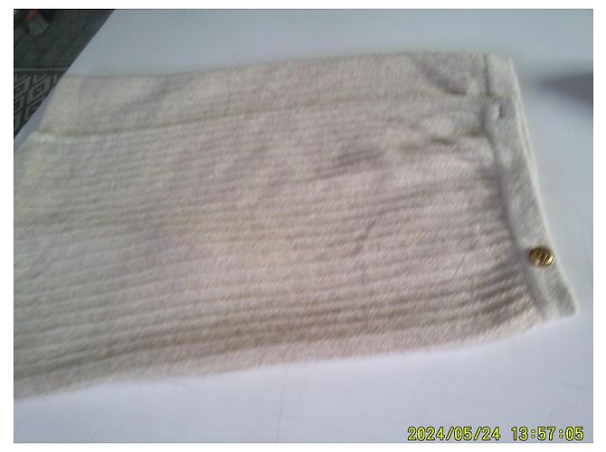 Falda de lana Chanel Beige - vista 9