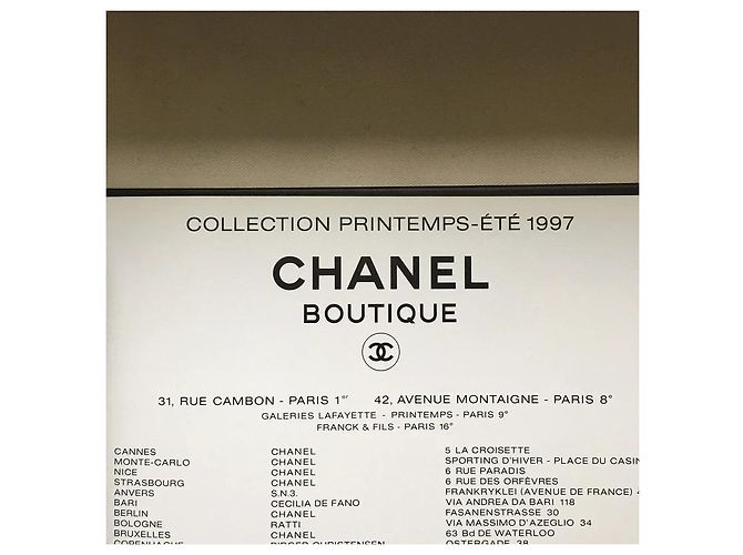 Chanel Spring-Summer 1997 Collection Catalogue Black Multiple colors - view 13
