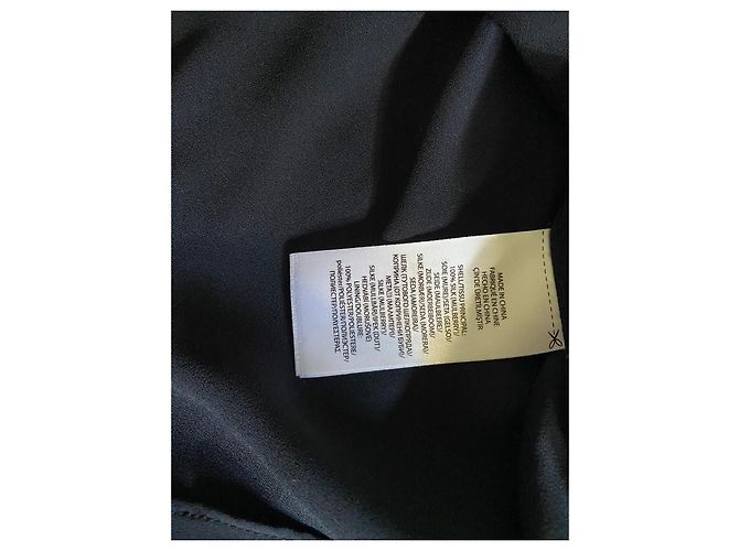 Polo Ralph Lauren Top de seda negro - vista 4