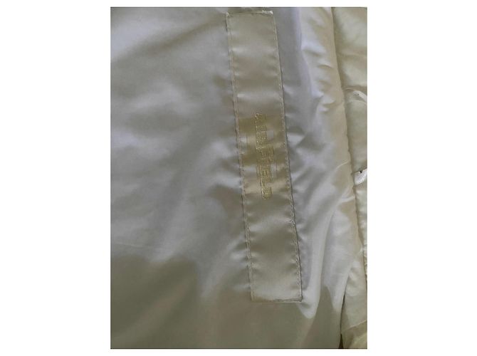 Autre Marque Casaco acolchoado Airfield branco com cinto - vista 6