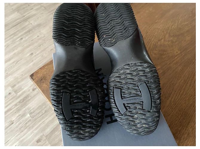 Hogan Interactive Sneaker aus schwarzem Lackleder - Ansicht 3
