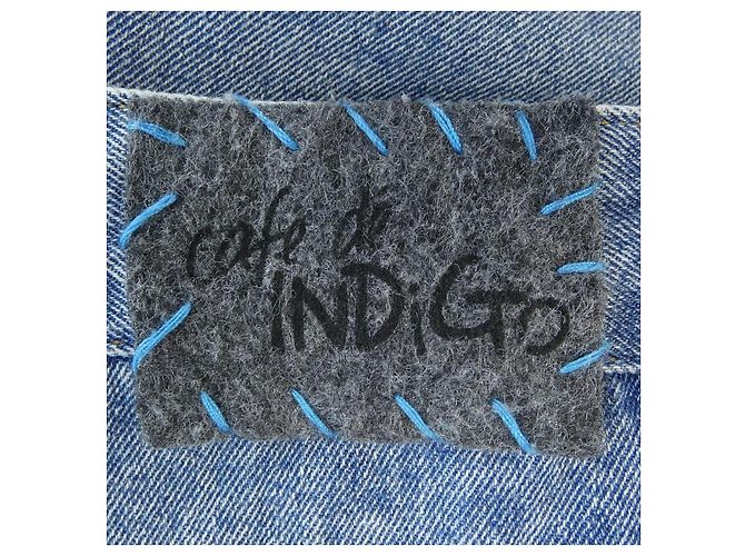 Autre Marque Vaqueros CAFEDEINDIGO Azul - vista 5