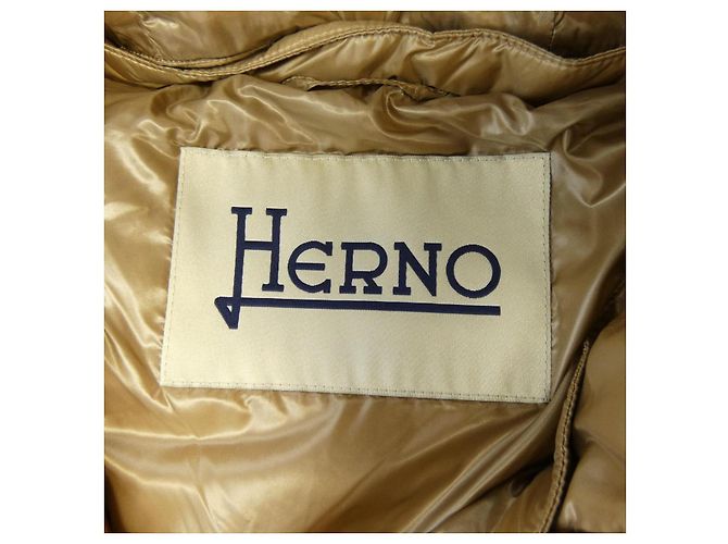 Autre Marque Abrigo de plumón Herno PI001818D Beige - vista 6