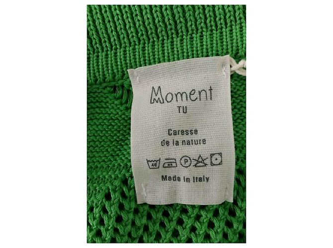 Autre Marque Vestido largo verde MOMENT de viscosa - vista 7
