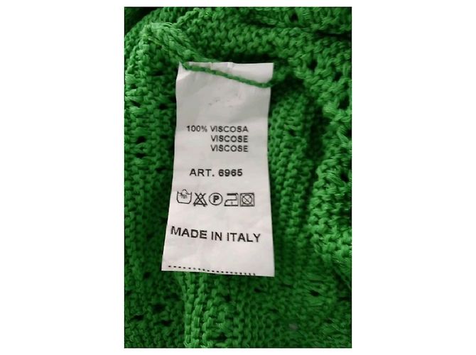 Autre Marque Vestido largo verde MOMENT de viscosa - vista 8