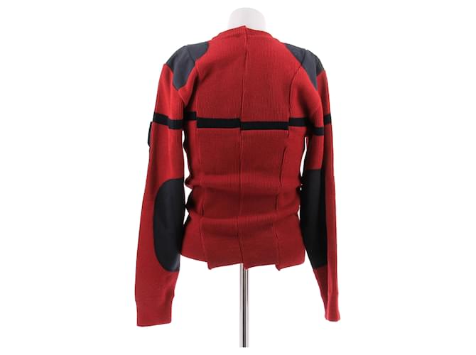 Autre Marque Roter Pullover "Sécurité Incendie" - Ansicht 2