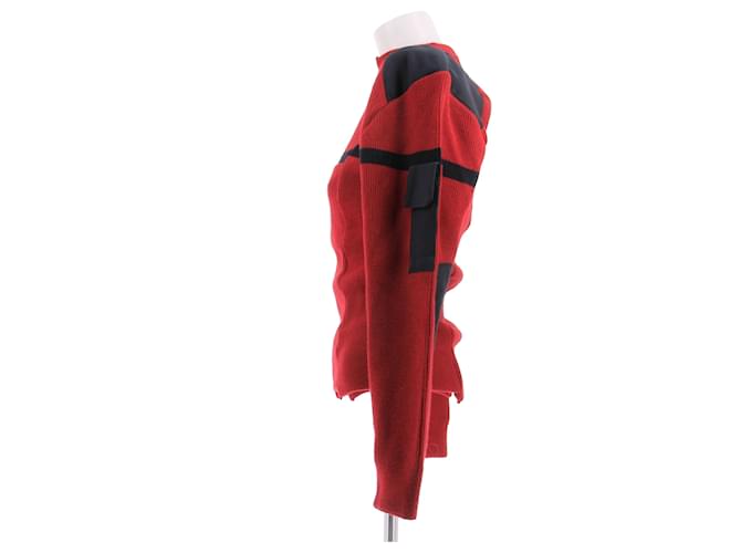Autre Marque Roter Pullover "Sécurité Incendie" - Ansicht 4
