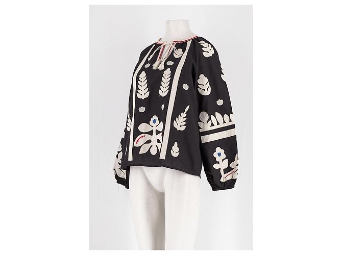 Autre Marque Top de algodón negro BY-ESQ - vista 4
