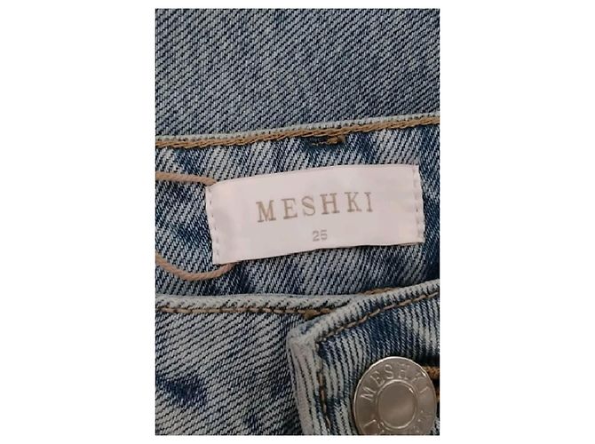 Autre Marque Vaqueros de algodón azules MESHKI Talla 25 - vista 5