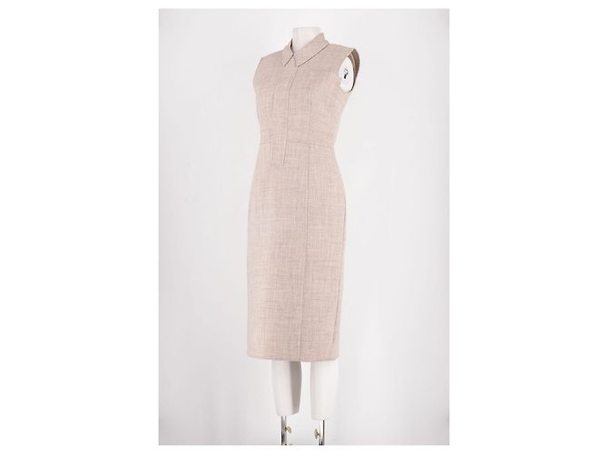 Marc Jacobs Wollkleid beige - Ansicht 4