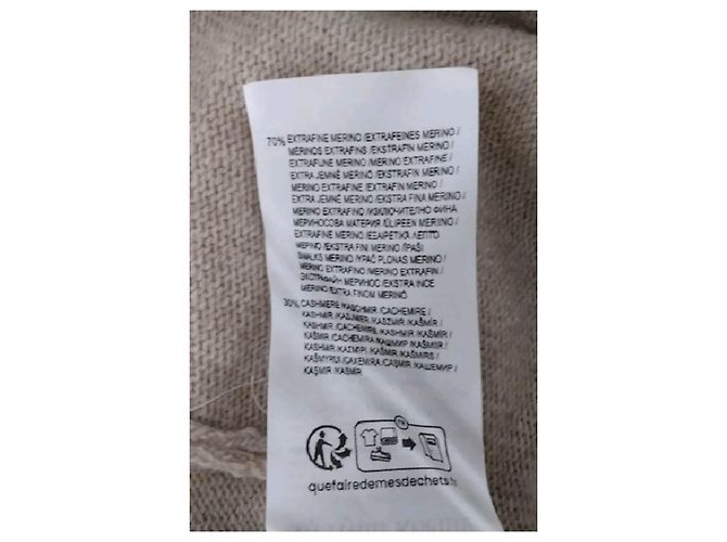 Autre Marque BY AYLIN KOENIG Kaschmirkleid beige - Ansicht 8