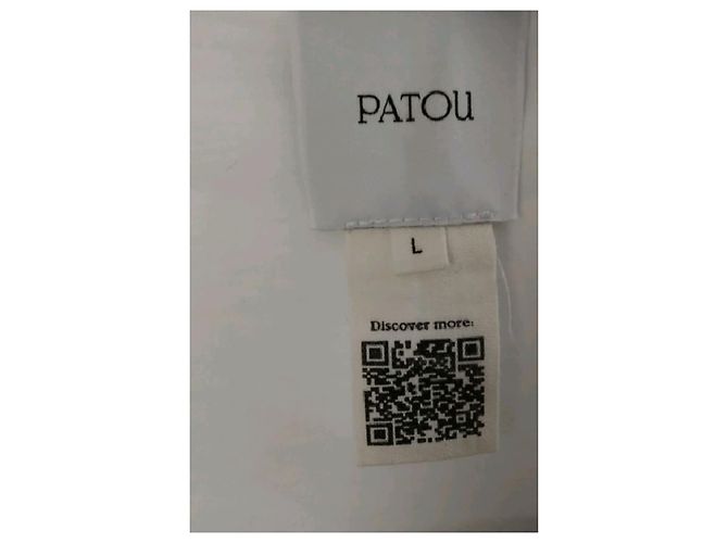 Autre Marque Top de algodón blanco PATOU - vista 7