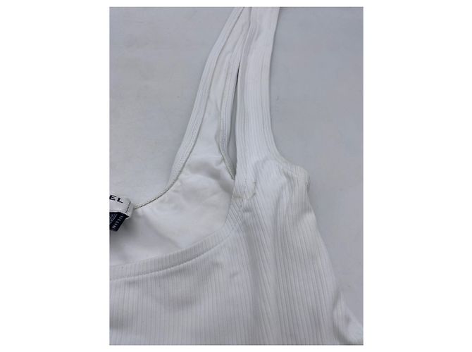 Chanel Two-Tone Pullover Weiß - Ansicht 3
