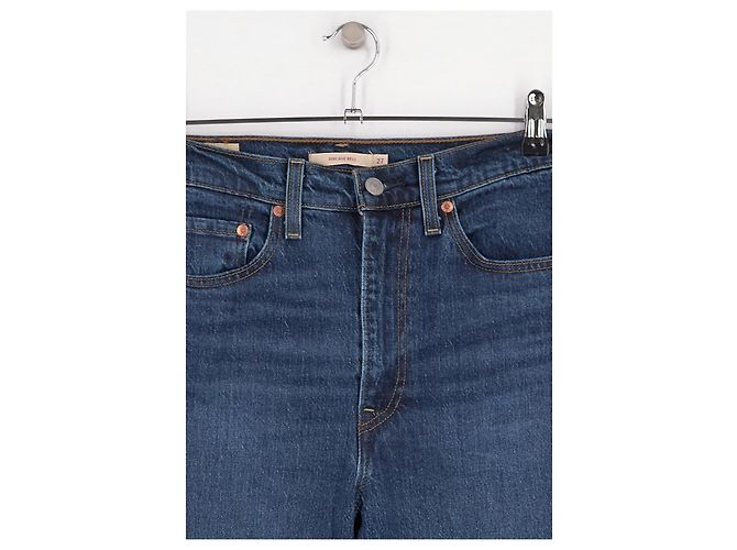 Vaqueros Levi's de algodón azul talla 27 - vista 2