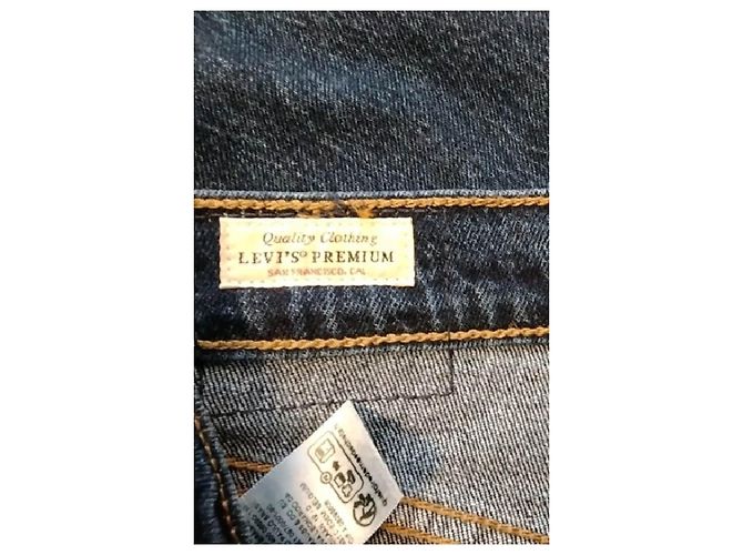 Vaqueros Levi's de algodón azul talla 27 - vista 5