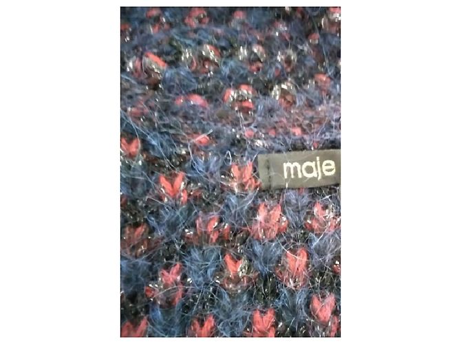 Maje Cardigan gerade Schnitt marineblau - Ansicht 7