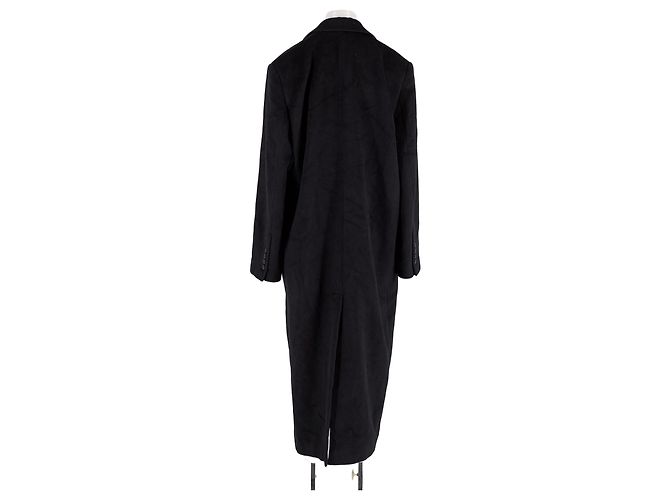 Autre Marque Abrigo de lana negro BAZILIKA M - vista 6