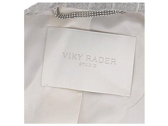 Autre Marque Blazer grigio a righe - vista 6