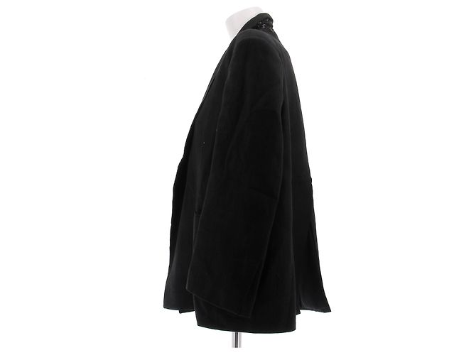 Autre Marque Schwarzer Blazer mit Strass - Ansicht 4