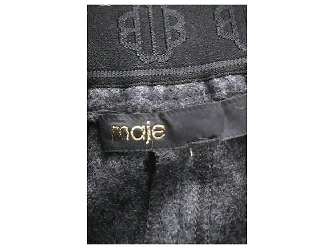Maje Weite Hose, boyfriend & mom grau - Ansicht 5