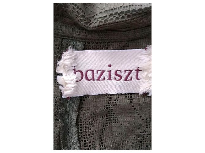 Autre Marque Camisa BAZISZT de algodón caqui XS - vista 7