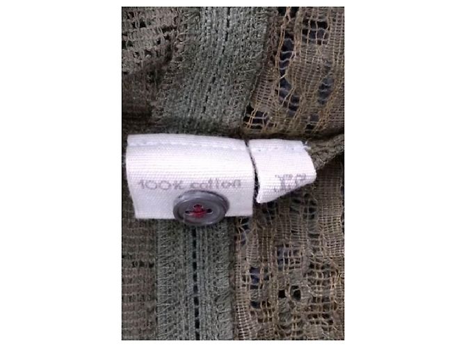 Autre Marque Camisa BAZISZT de algodón caqui XS - vista 8