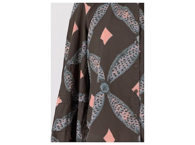 Top de algodón caqui Ulla Johnson - vista 3