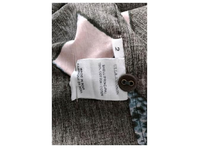 Top de algodón caqui Ulla Johnson - vista 8