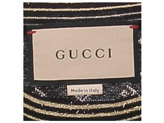 Gucci Wollpullover mit GG-Muster Golden - Ansicht 6