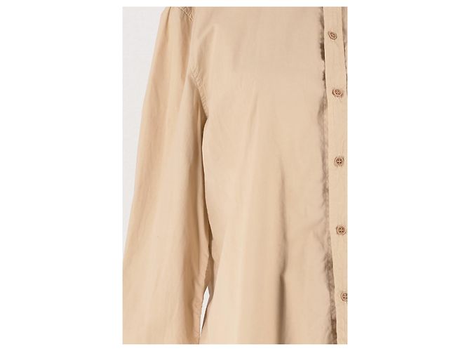 Camisa Nili Lotan de algodón beige M - vista 3