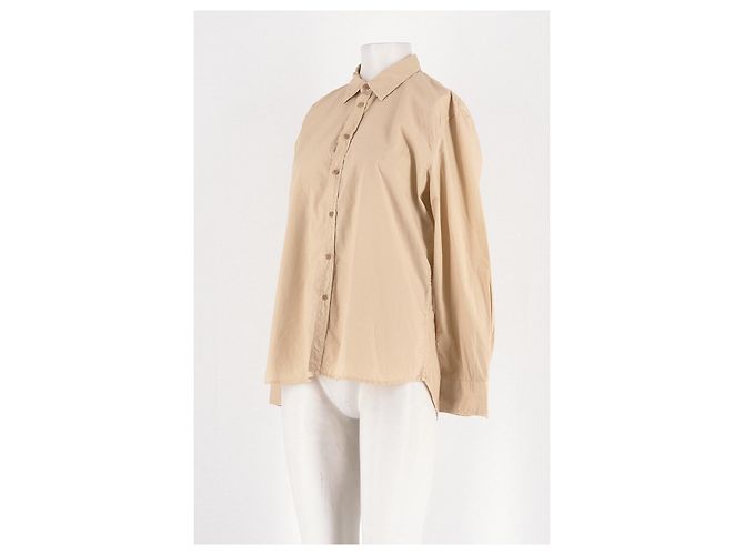 Camisa Nili Lotan de algodón beige M - vista 4