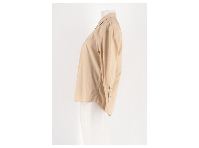 Camisa Nili Lotan de algodón beige M - vista 5