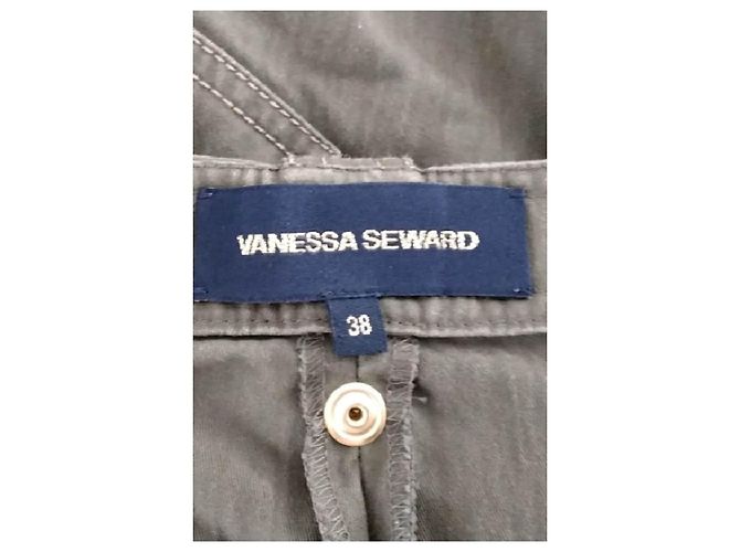 Shorts rectos caqui Vanessa Seward - vista 5