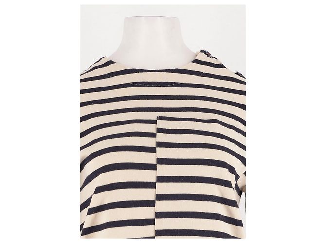 Top de algodón beige Joseph - vista 2