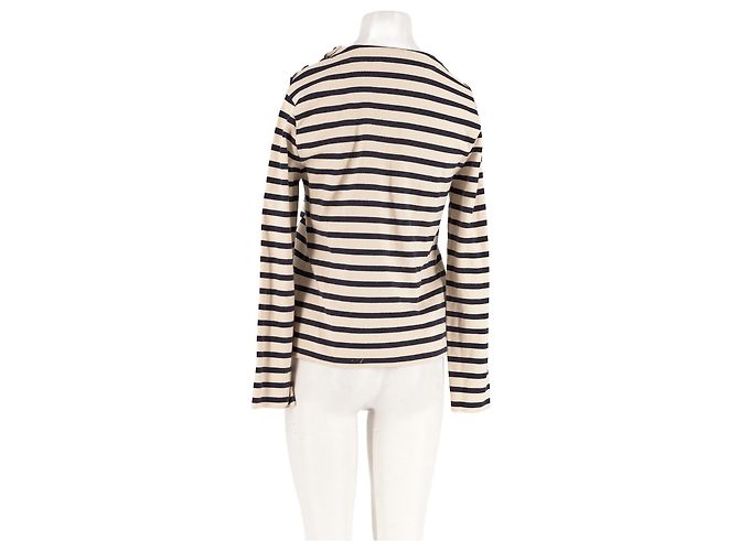 Top de algodón beige Joseph - vista 6