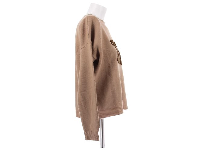 Max Mara Wollpullover Braun S - Ansicht 3
