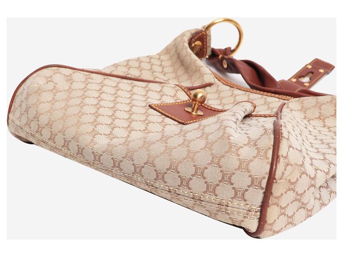 Céline Borsa in tela Macadam neutra - vista 8