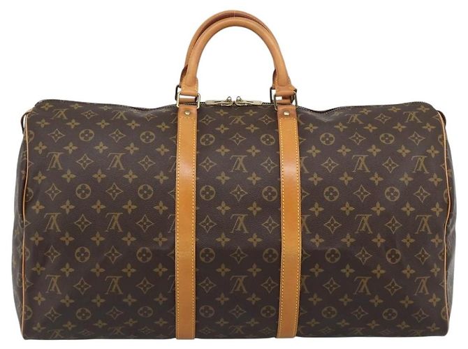 LOUIS VUITTON Monogram Keepall 55 Boston Bag M41424 LV - vista 2