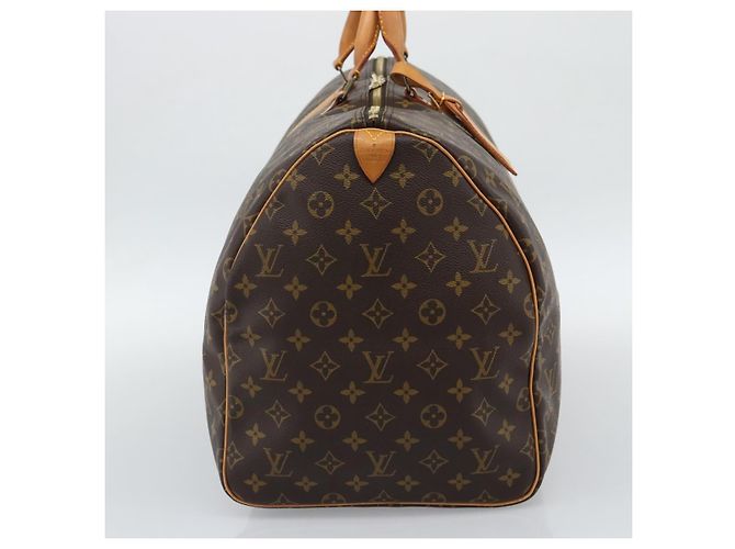 LOUIS VUITTON Monogram Keepall 55 Boston Bag M41424 LV - vista 3