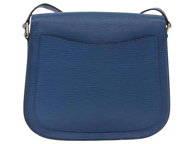 LOUIS VUITTON Epi Saint Cloud GM Shoulder Bag Toledo Blue M52195 - vista 2