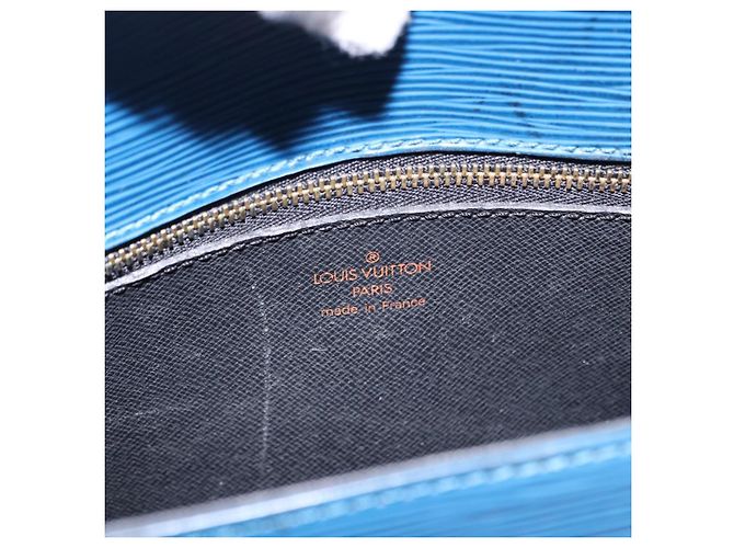 LOUIS VUITTON Epi Saint Cloud GM Shoulder Bag Toledo Blue M52195 - vista 20